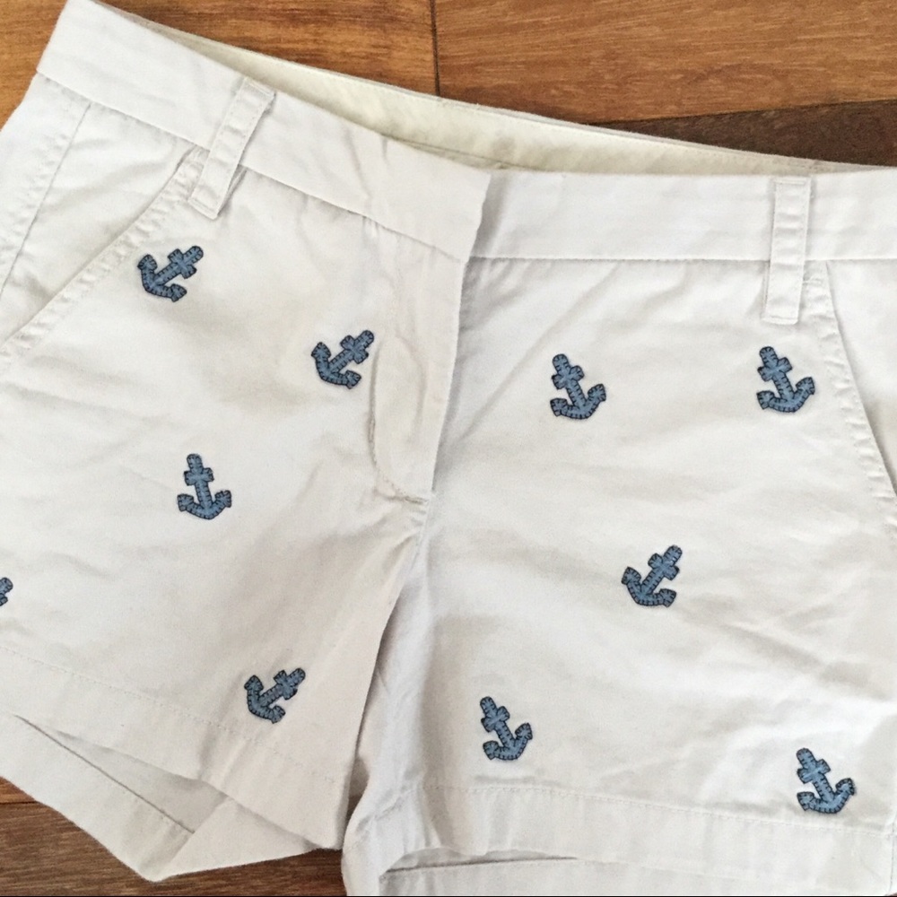 J. Crew Anchor Shorts Size 0